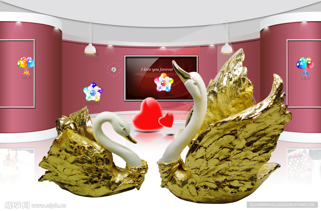 拍照背景墙