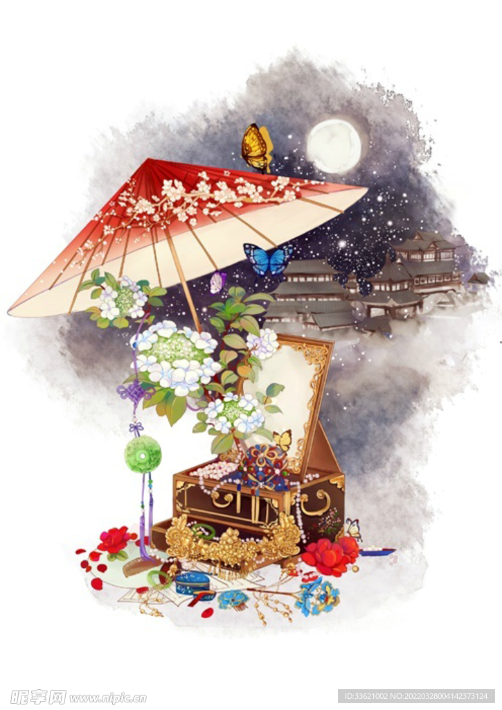 古风素材  