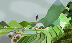 梯田小村