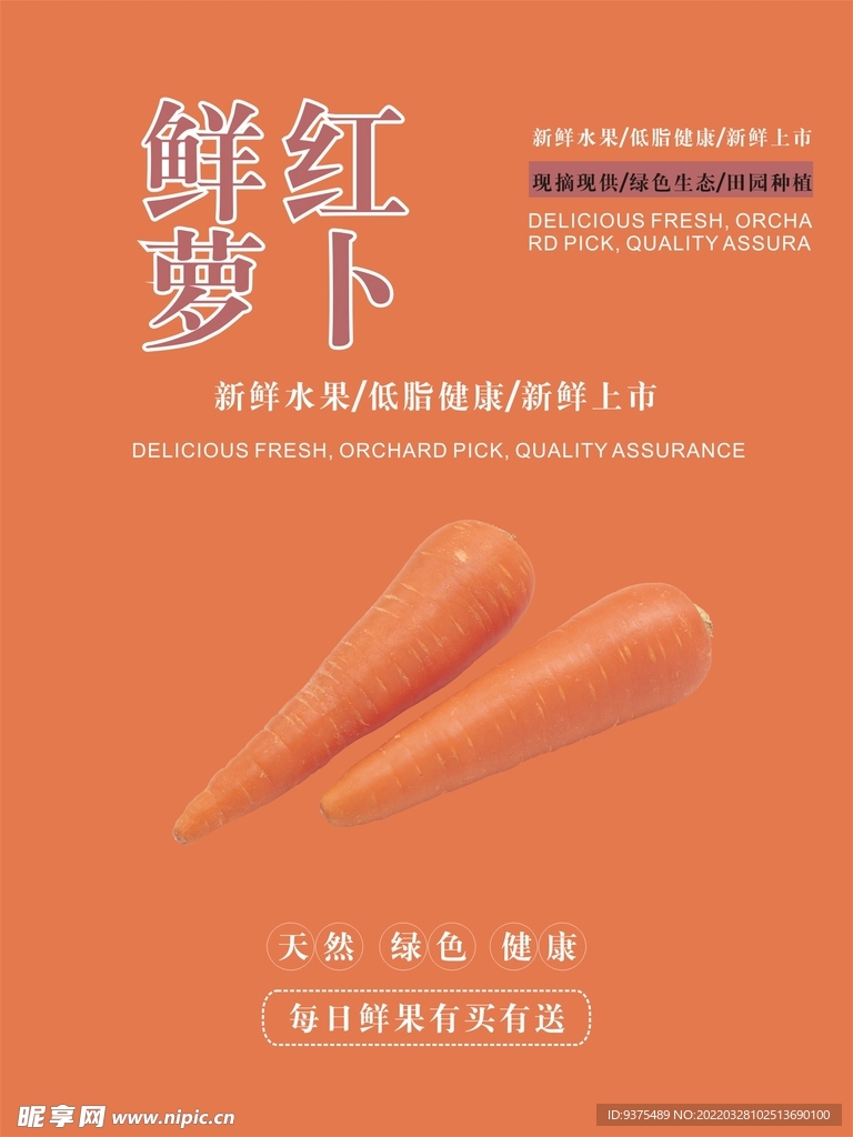 红萝卜海报