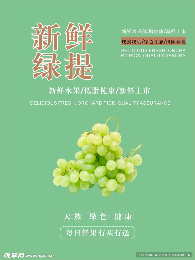 绿提海报