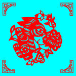 兔子剪纸