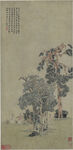 山水画  