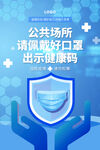 公共场所请戴好口罩