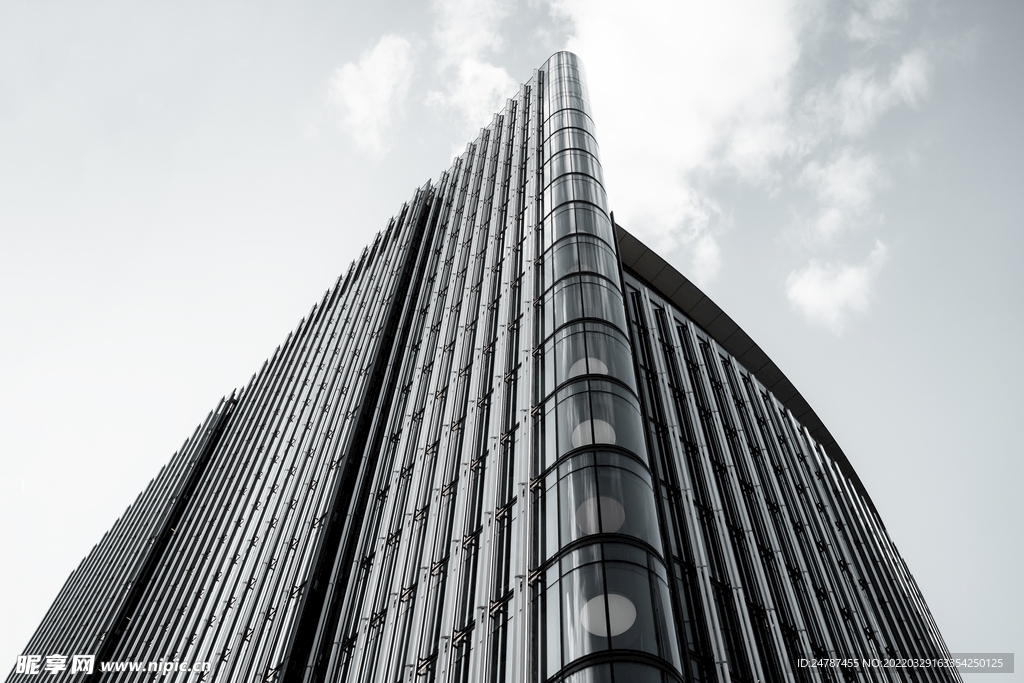 灰白建筑