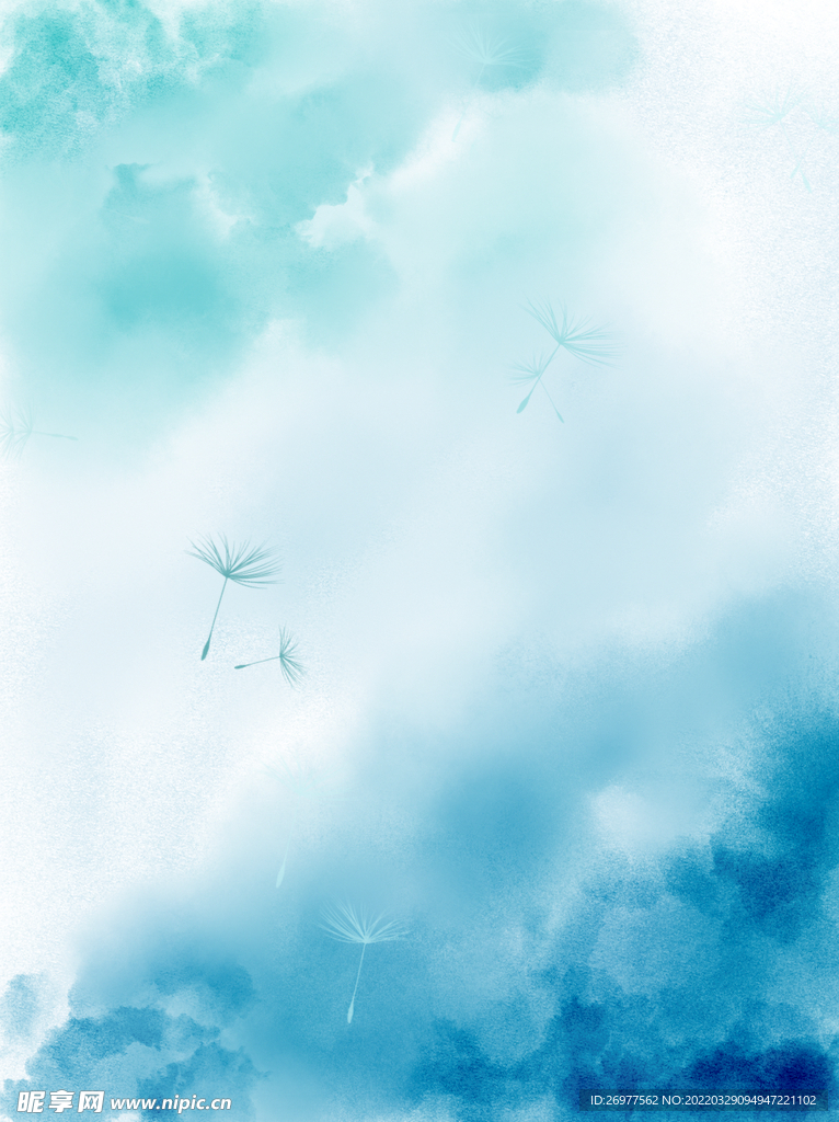  蒲公英背景