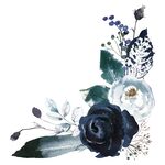 水彩花卉 