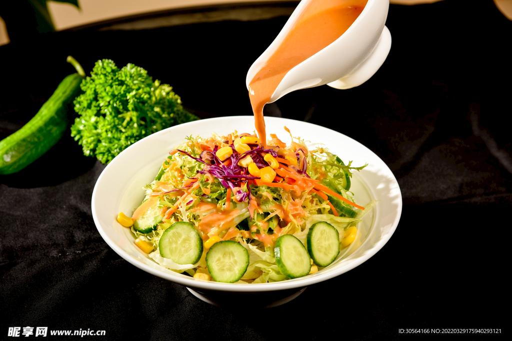 芝麻酱凉菜美食