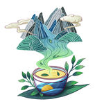 清明节元素