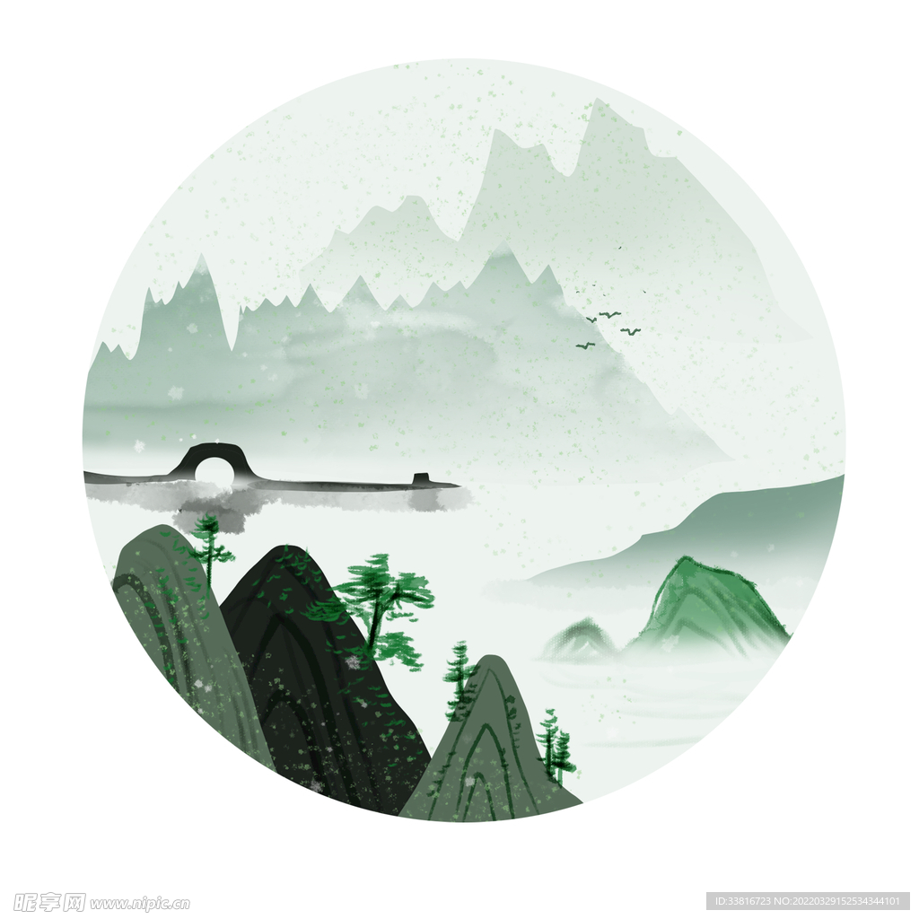 清明节元素