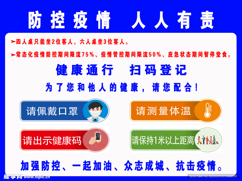 佩戴口罩