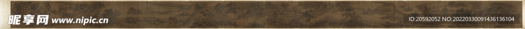 山水画  