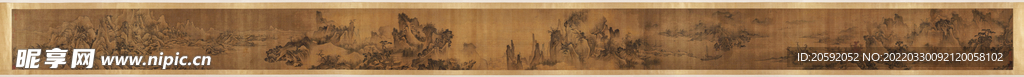 山水画  