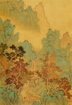 山水画  