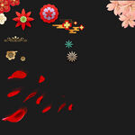 鲜花素材