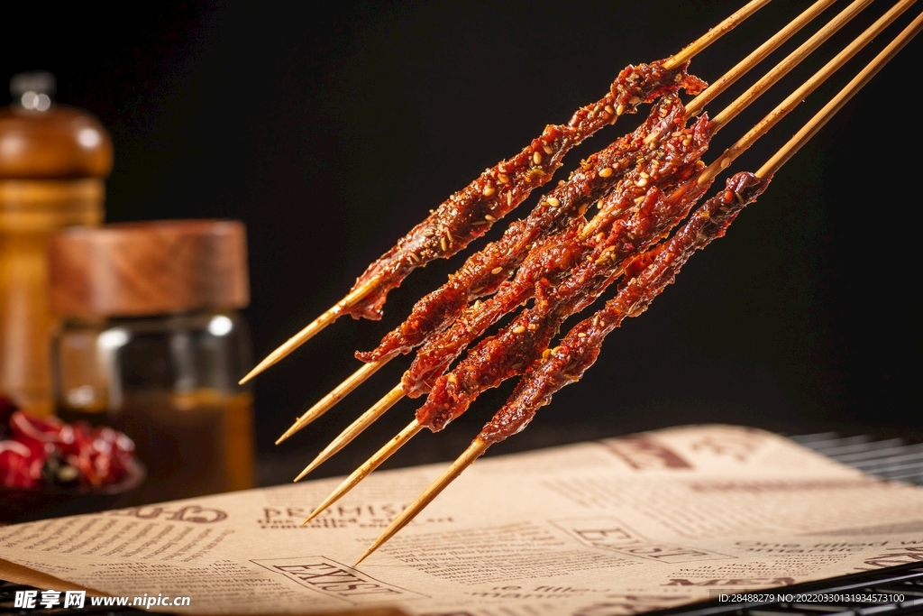 烤巴干  烤肉