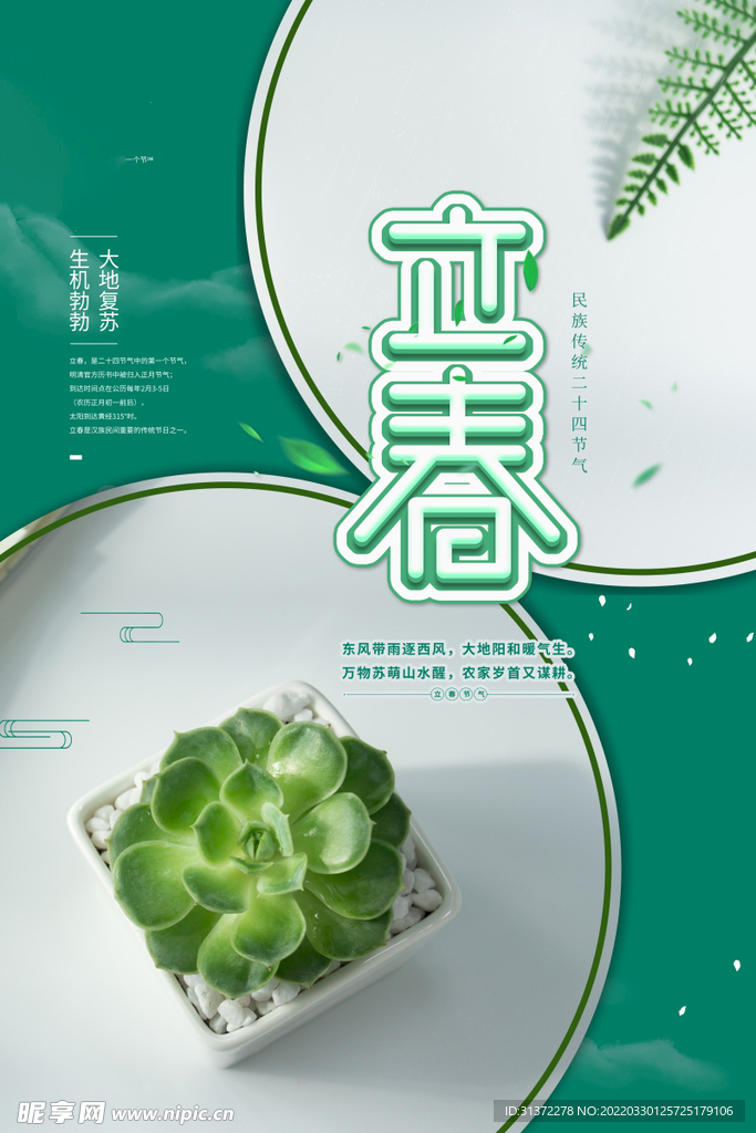   立春插画图片