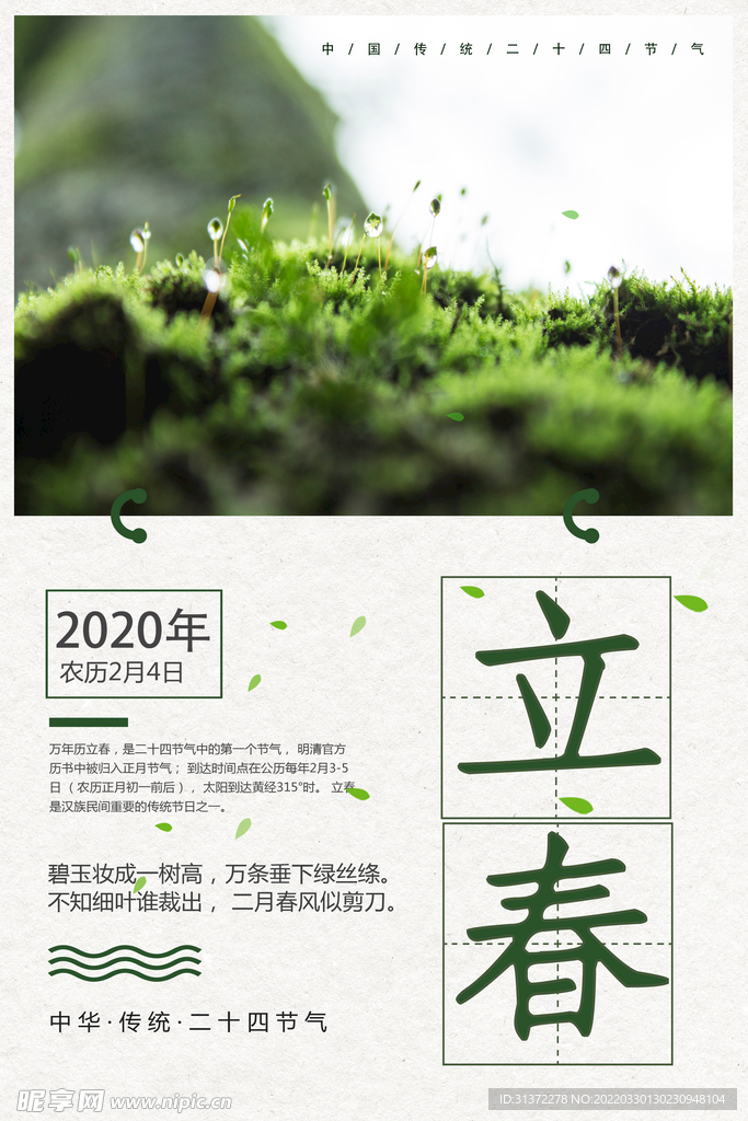 立春插画图片