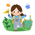 春游插画
