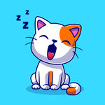 卡通小猫