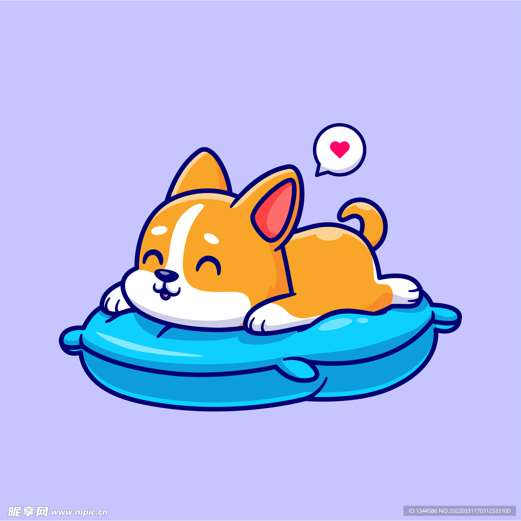 卡通小狗