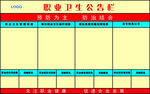 职业卫生公告栏