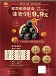 黑芝麻丸海报传单
