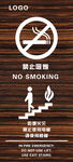 电梯防火安全提示标识