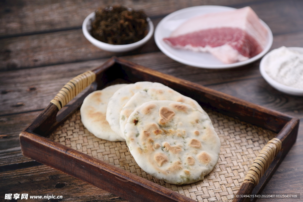 梅菜肉饼