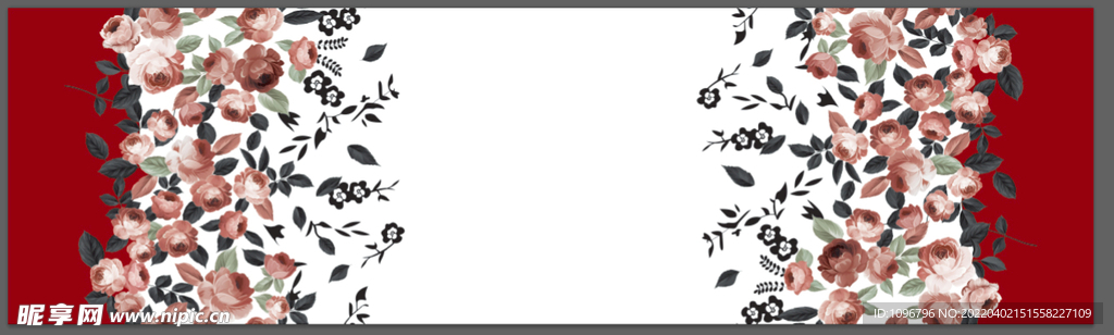 大牌 双边定位印花