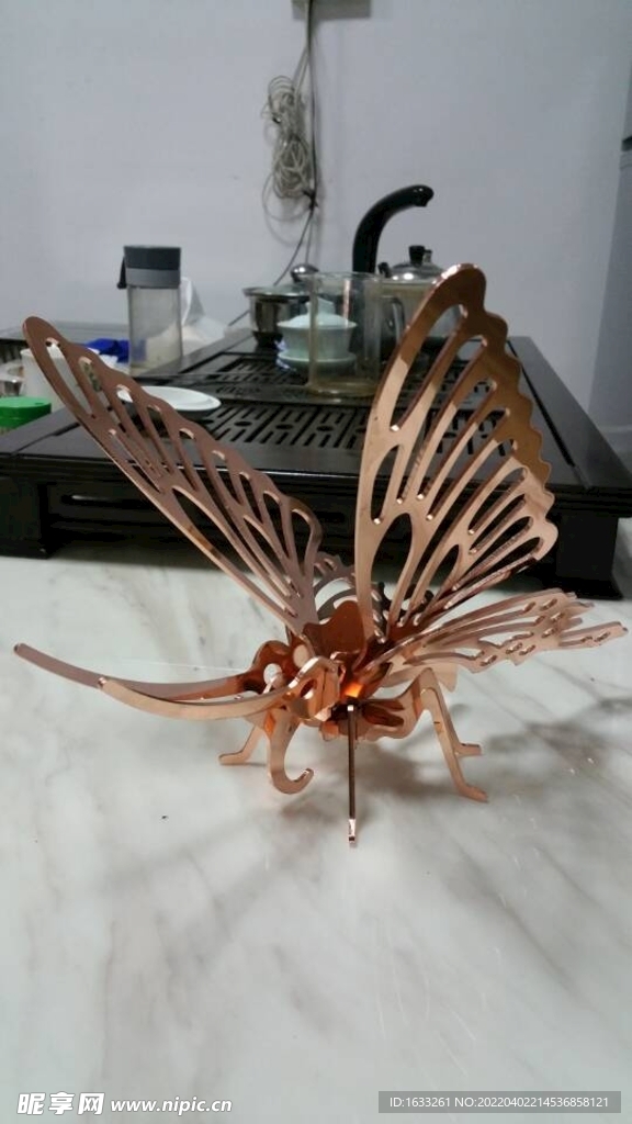 蝴蝶3D切割文件