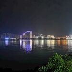 滨海夜景