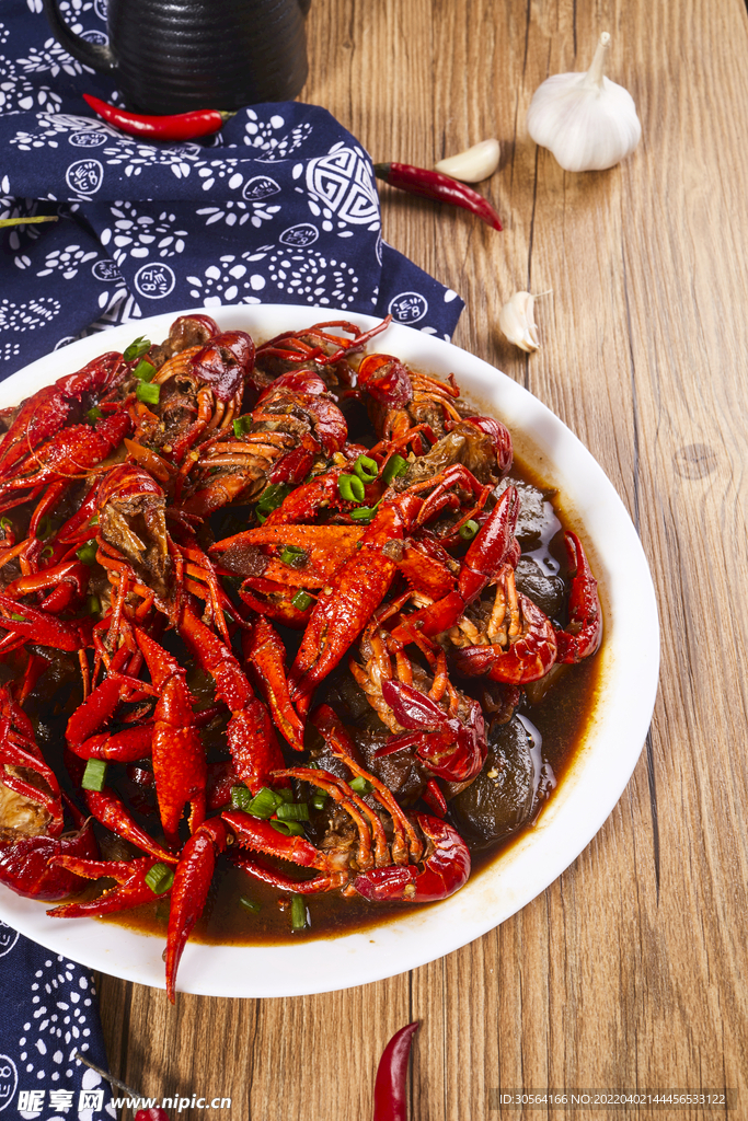 麻辣小龙虾美食