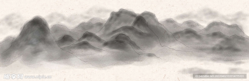 国画山