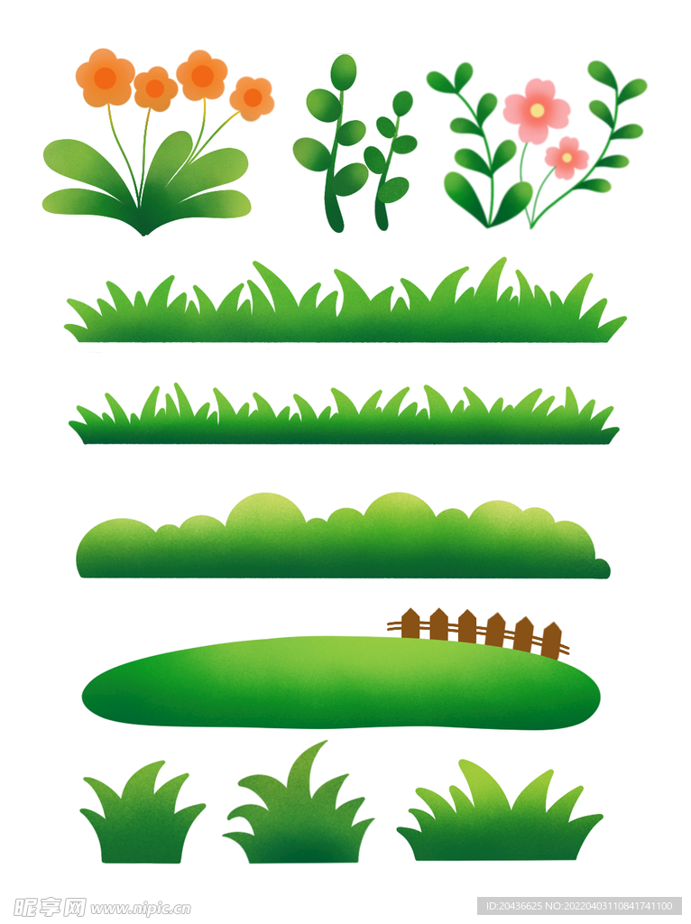小花小草