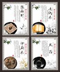 四大发明展板