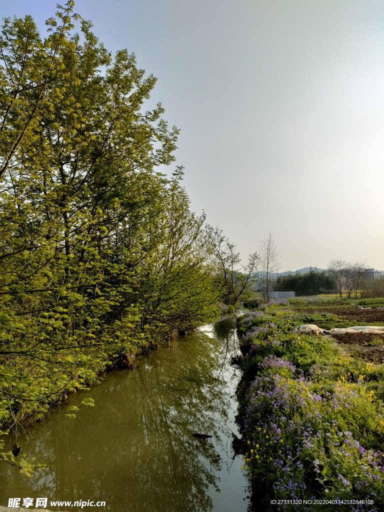 农村河道水渠灌溉