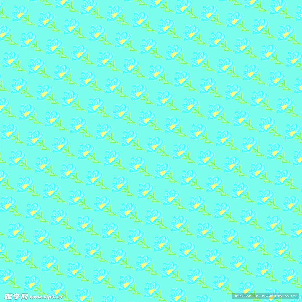 小花印花底纹