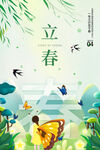 春季节气海报