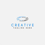 科技几何图形公司logo图片