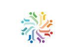 团队几何图形公司logo图片
