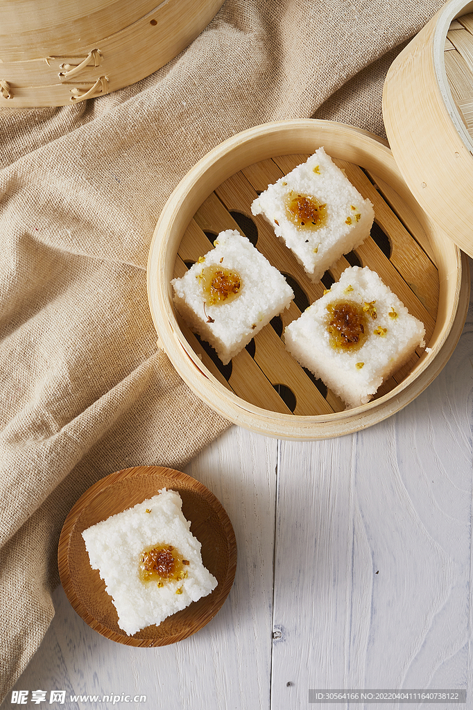 桂花糕甜品美食