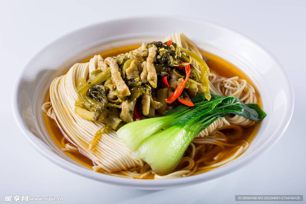 肉丝酸菜面