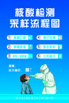 核酸采样流程图