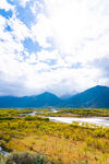 西藏林芝雅尼湿地公园全景图