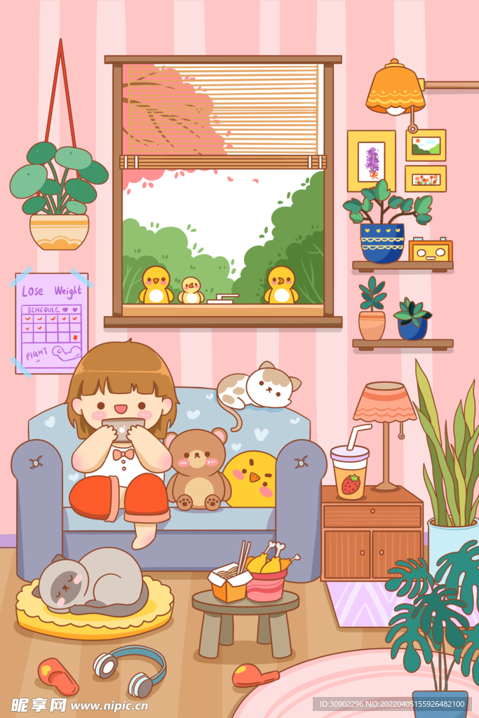 劳动节插画