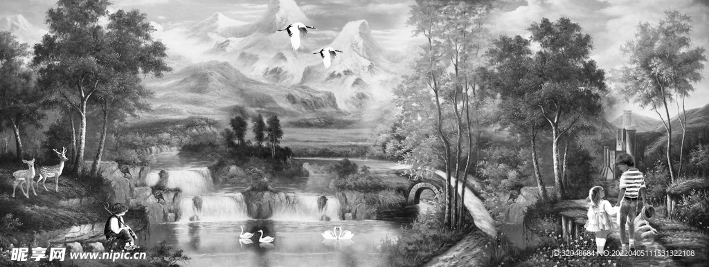 风景油画