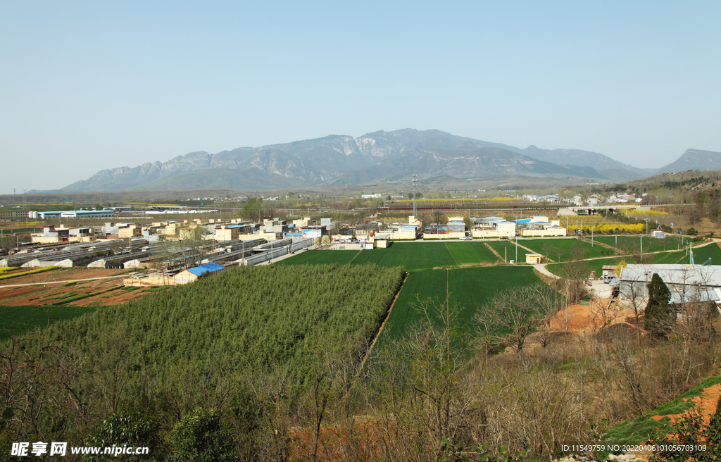 嵩山春景