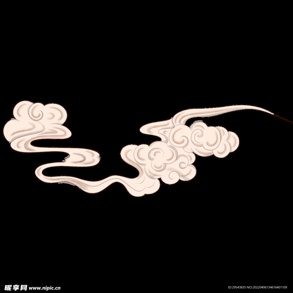 祥云 国风云 手绘 古风 古典