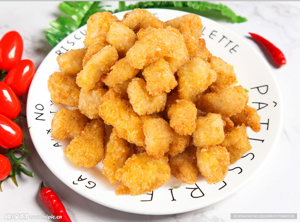 油炸鸡米花